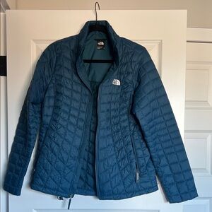 The North Face Women's Teal Puffer Jacket